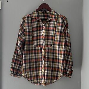 70’s Multicolor Plaid Shirt